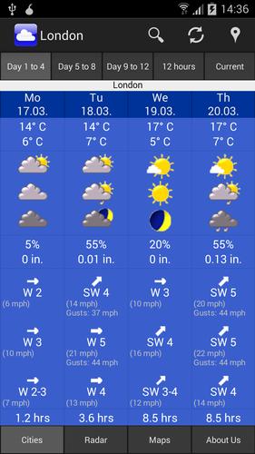 WeatherOnline Free