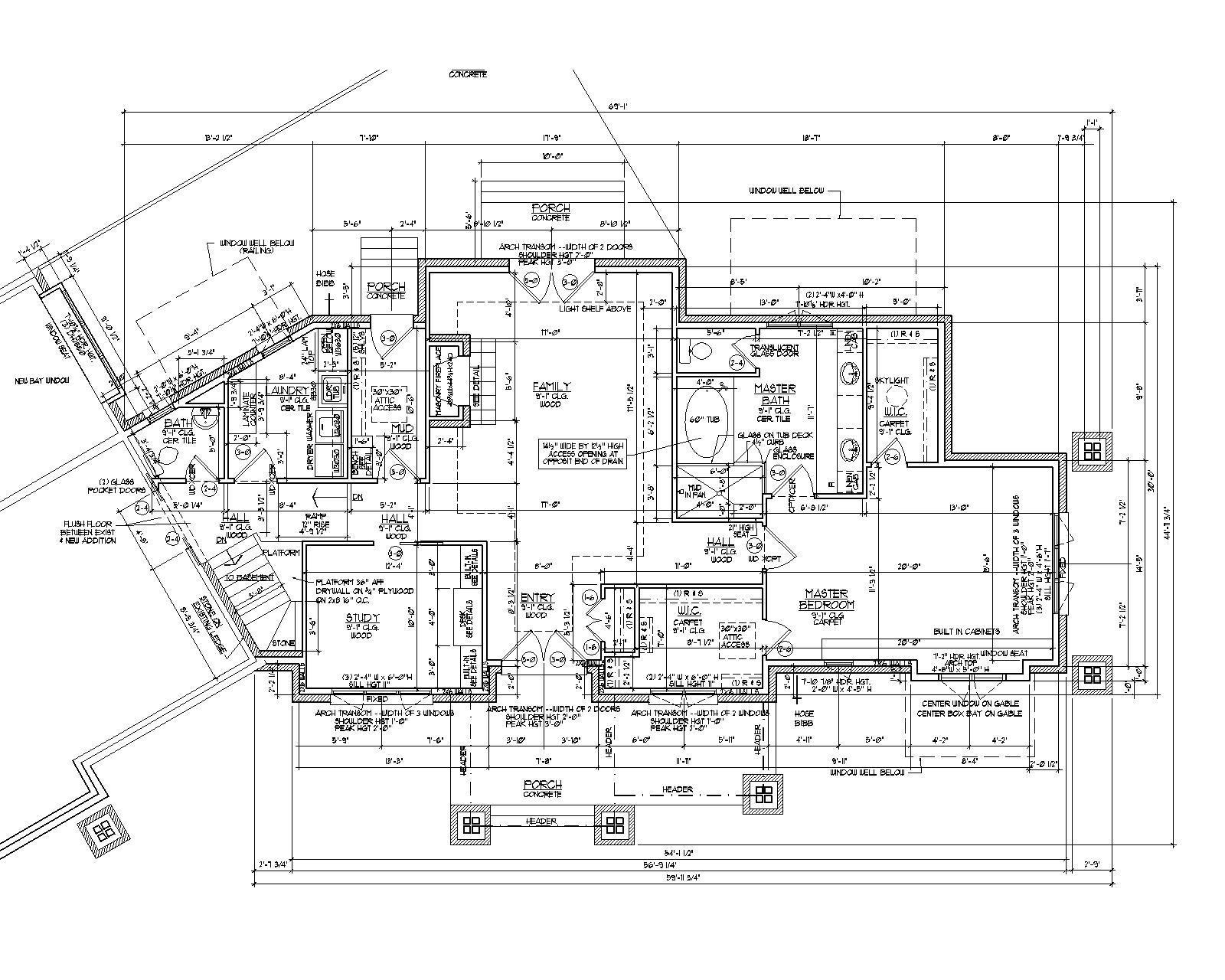 Architecture House Drawing