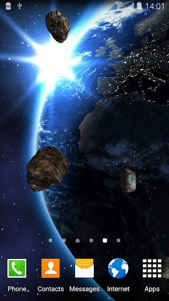 HD Space Live Wallpaper