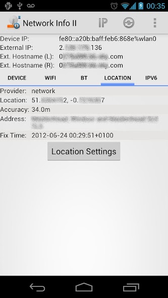 Network Info II