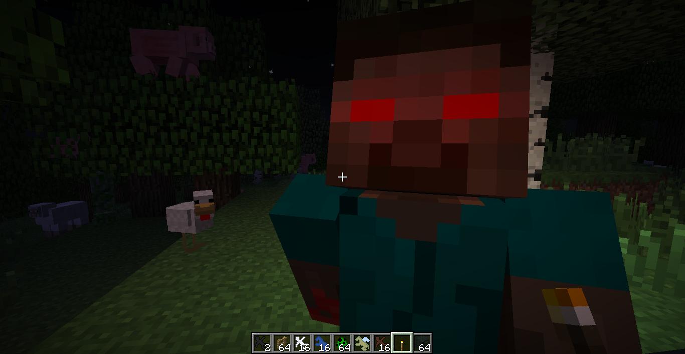 Herobrine Mods For Minecraft