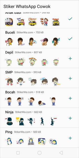 Man WA Stickers