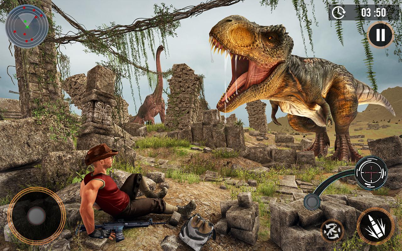 Dinosaur Games: Dino Hunting Games- Animal Games