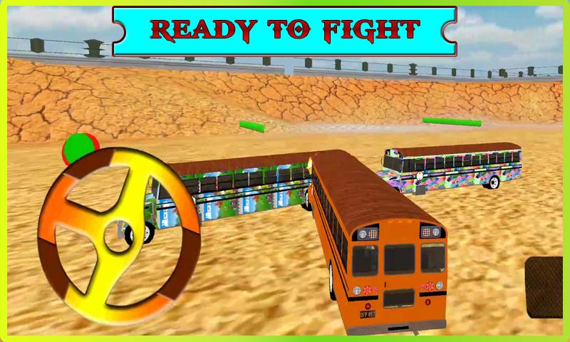 Demolition School Bus