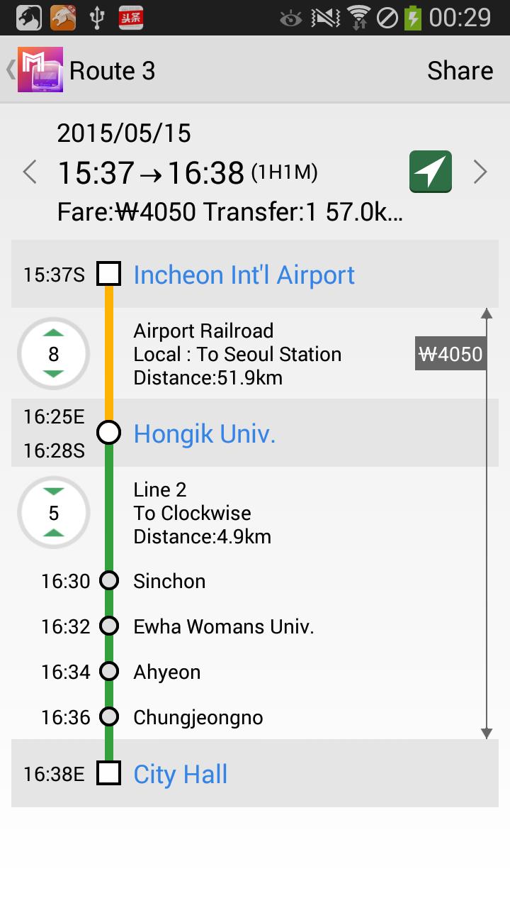 Metro Seoul Subway