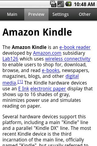 Send to Kindle