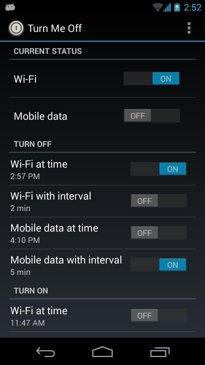 Turn Me Off
