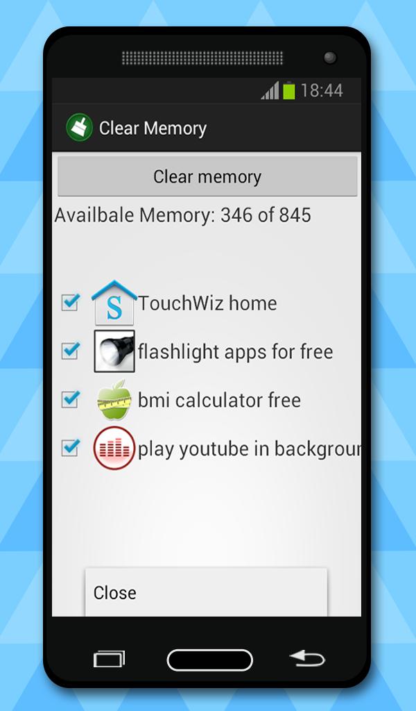 clear memory