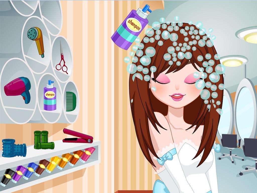 Wedding hair salon