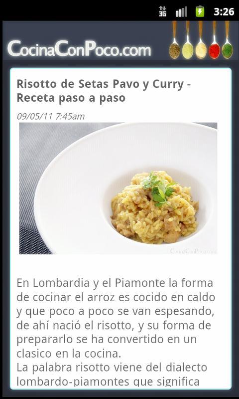 Cocina Con Poco