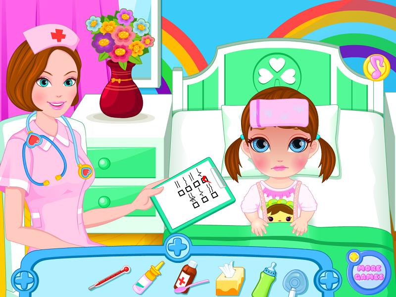 Newborn Baby Doctor Hospital