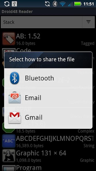 Droid48 Reader