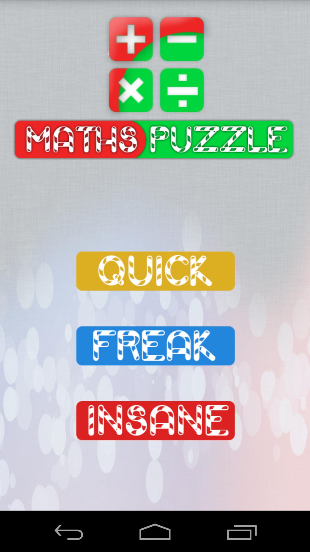 Maths Puzzle