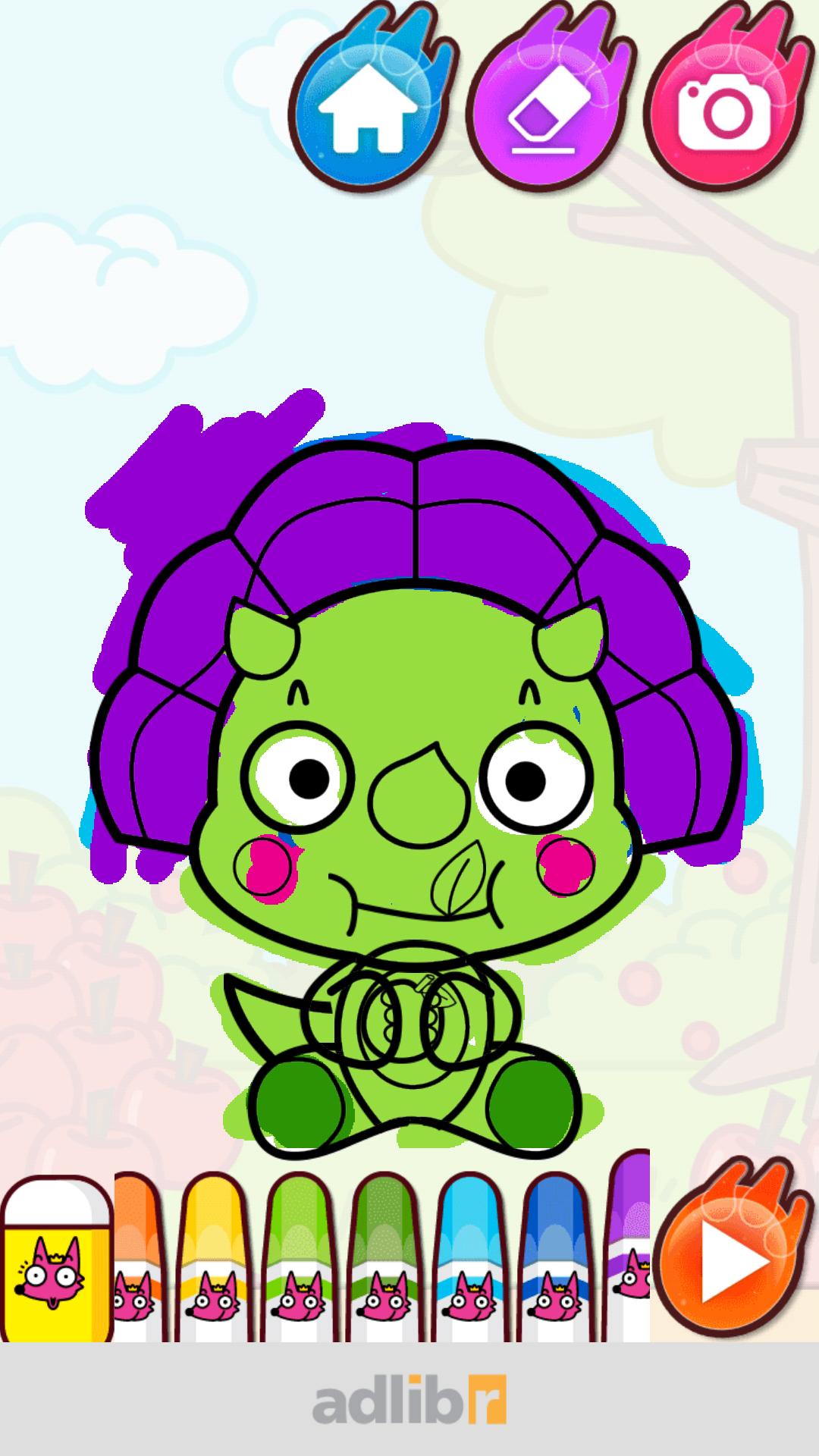 Action Painting for PINKFONG