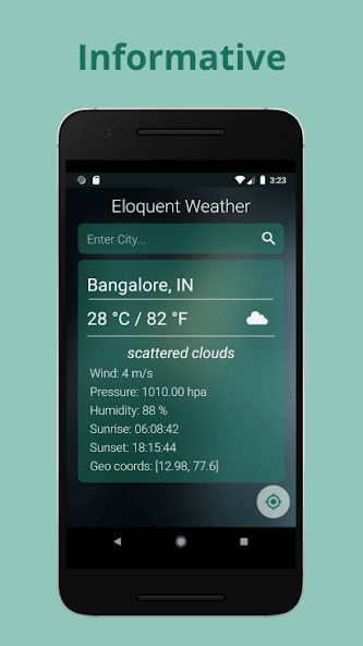 Eloquent Weather