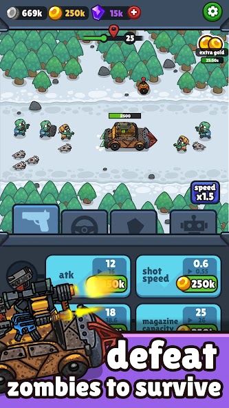 Undead Shooter: Idle Highway
