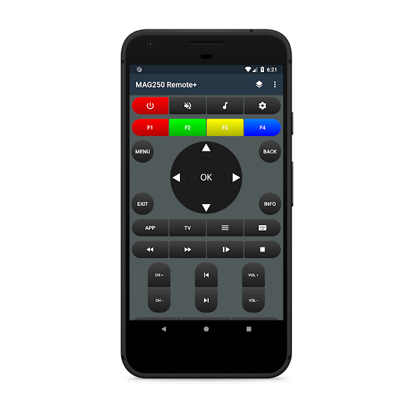 MAG250 Remote