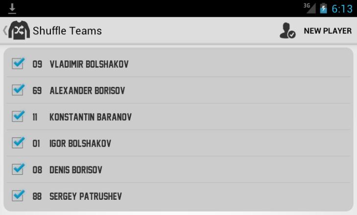 Team Picker