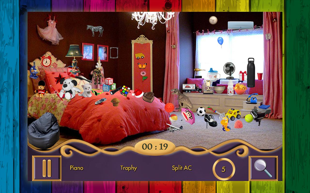 Hidden Objects Kids room