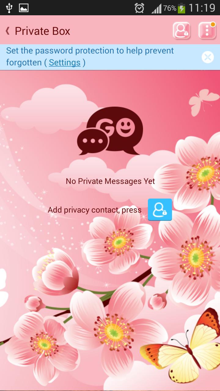 GO SMS Flowers