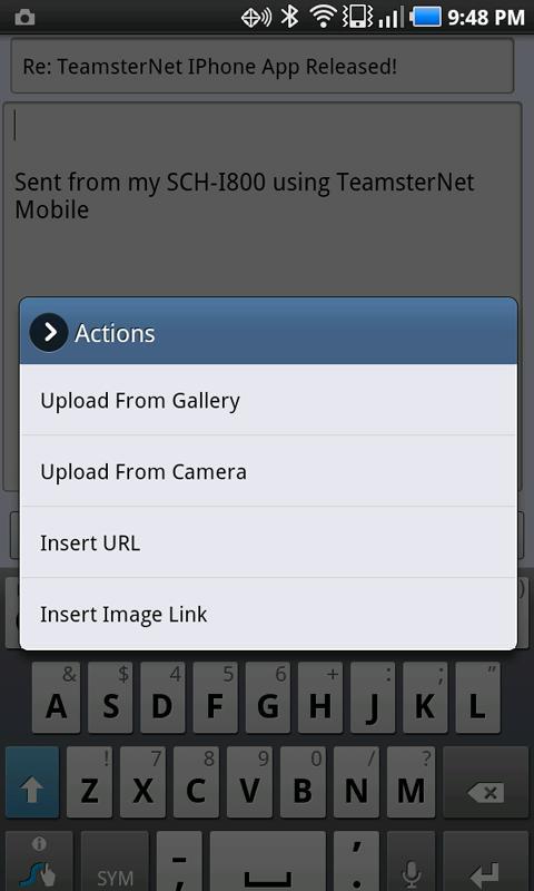 TeamsterNet Mobile