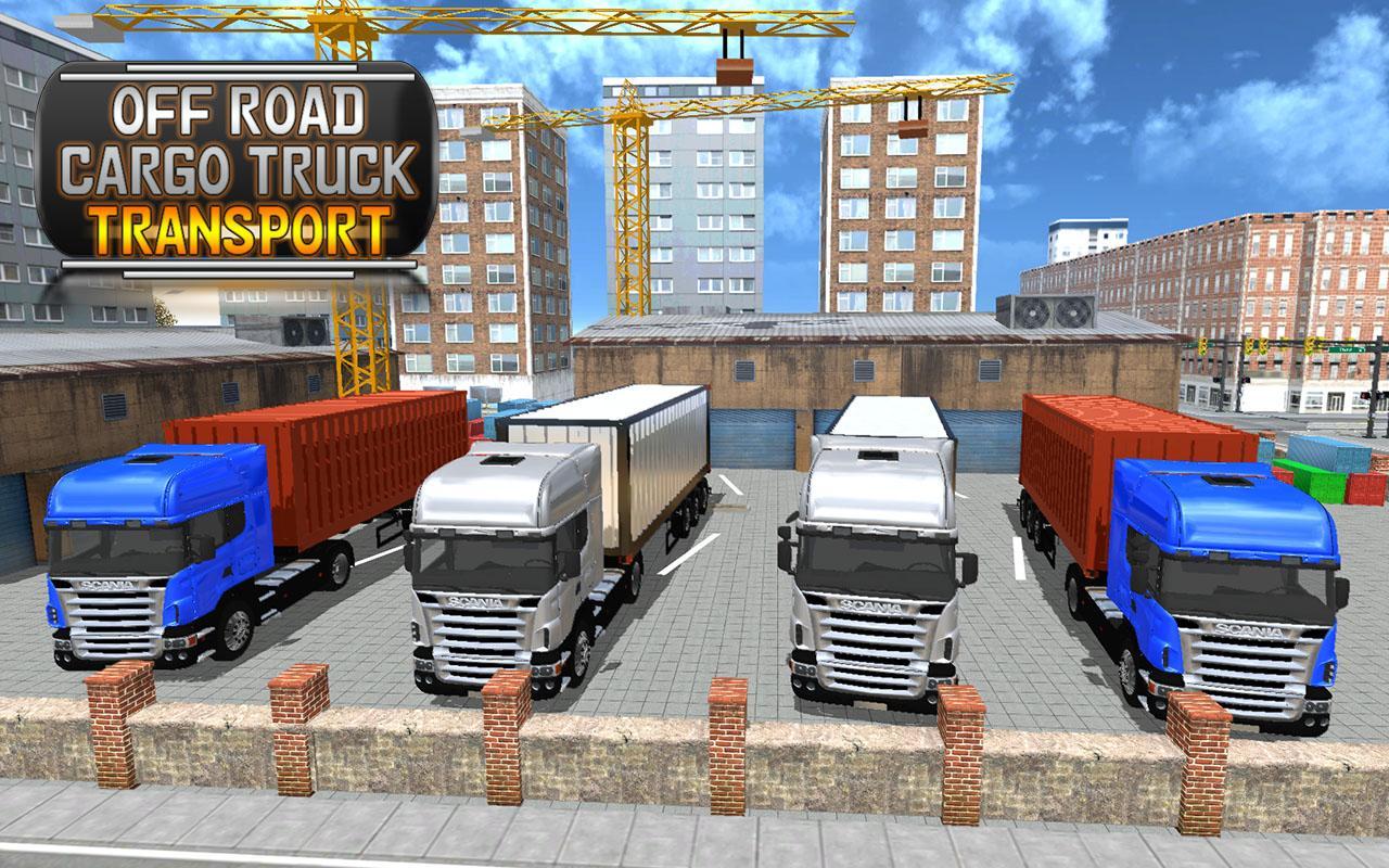 Offroad Cargo Truck Transport
