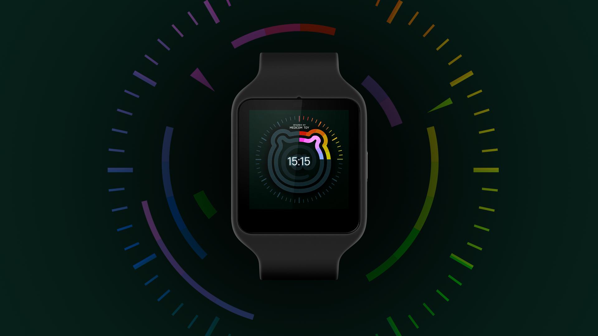 BE@RBRICK WATCH FACE