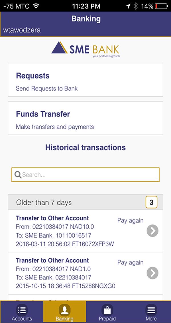 SME Bank Mobile