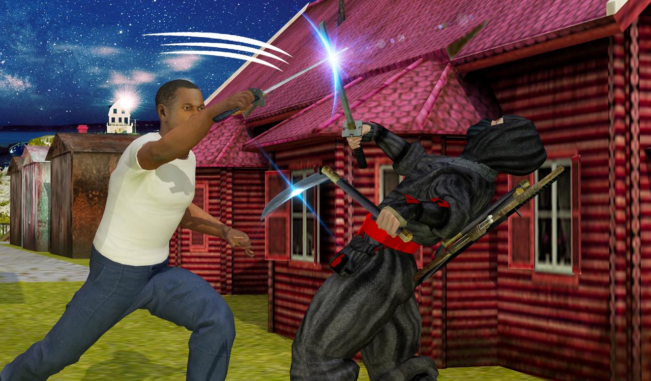 Ninja Assassin Fighting Shadow Survival Challenge