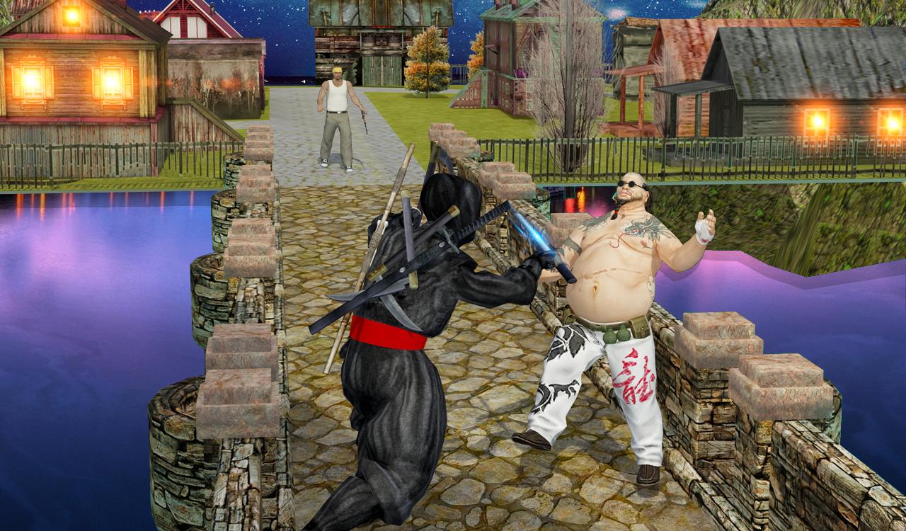 Ninja Assassin Fighting Shadow Survival Challenge