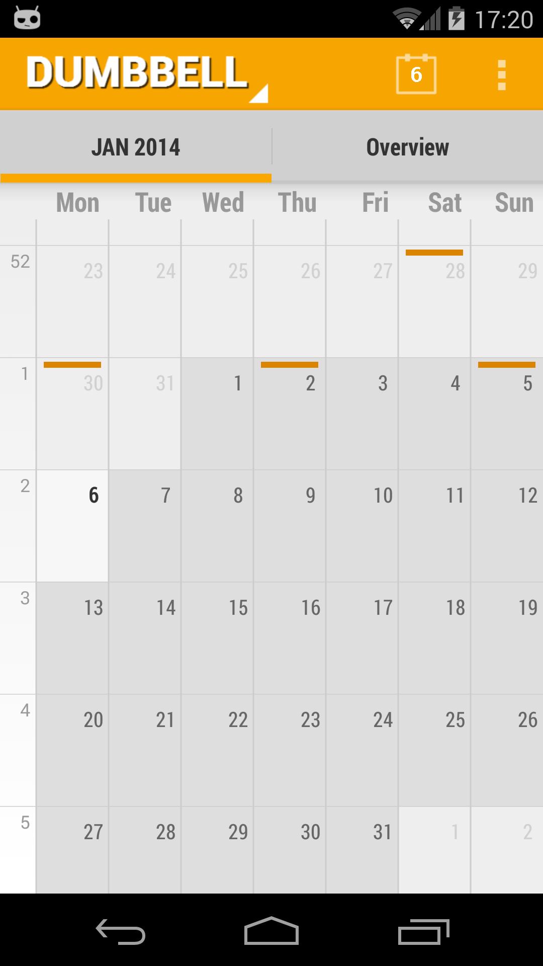 Dumbbell - Gym Log