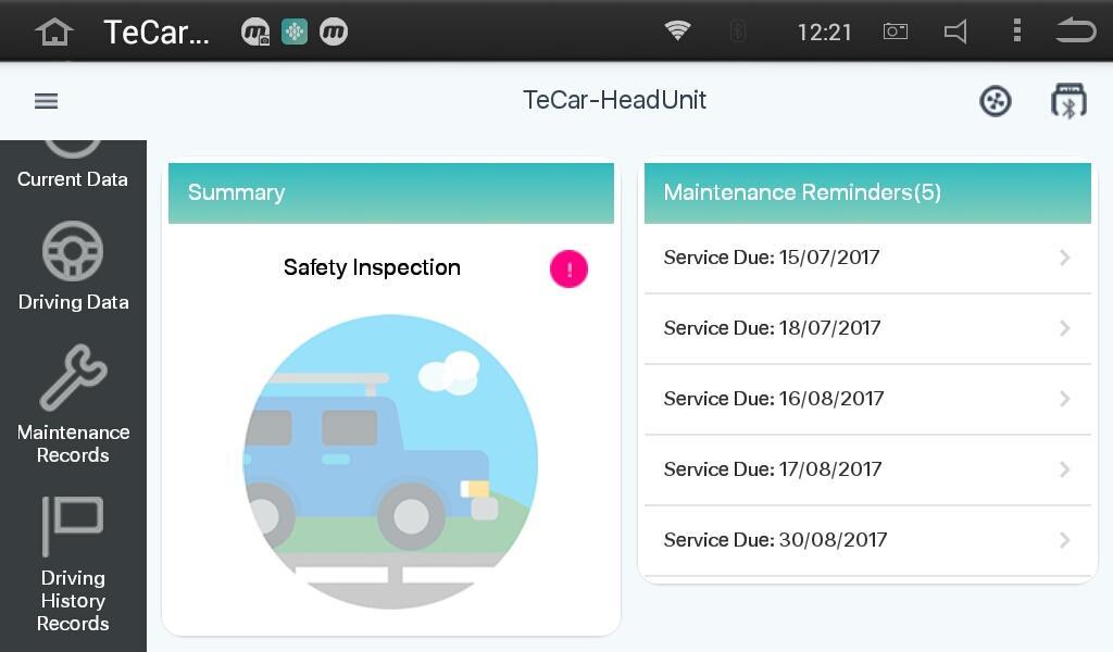 TeCar - HeadUnit