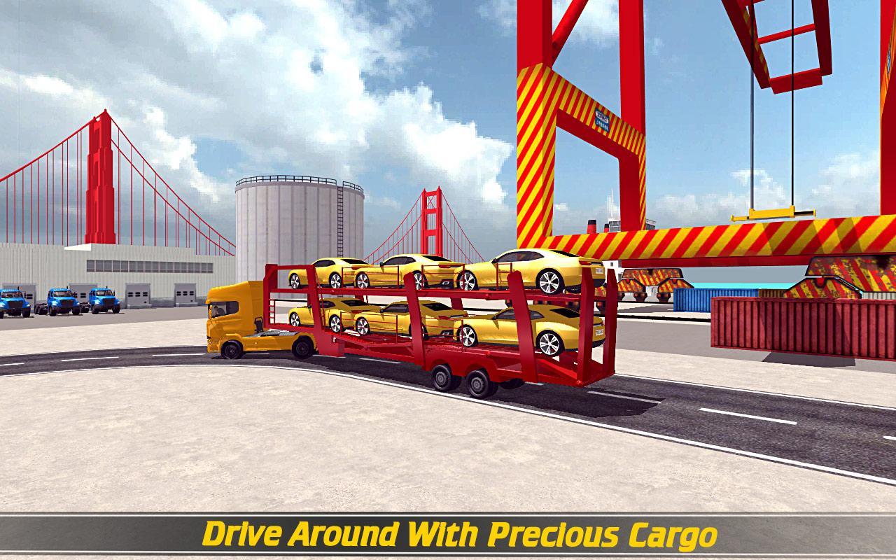 Heavy Car Transport Truck
