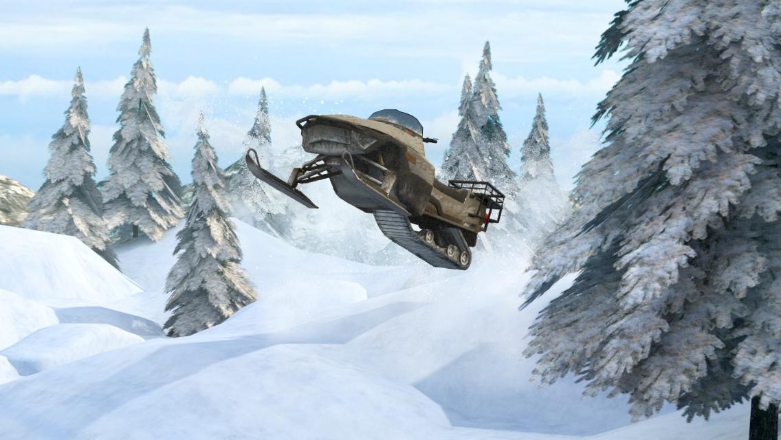 Snowmobile Racing Simulator Pa