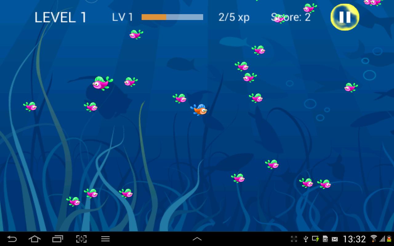 Fish eating