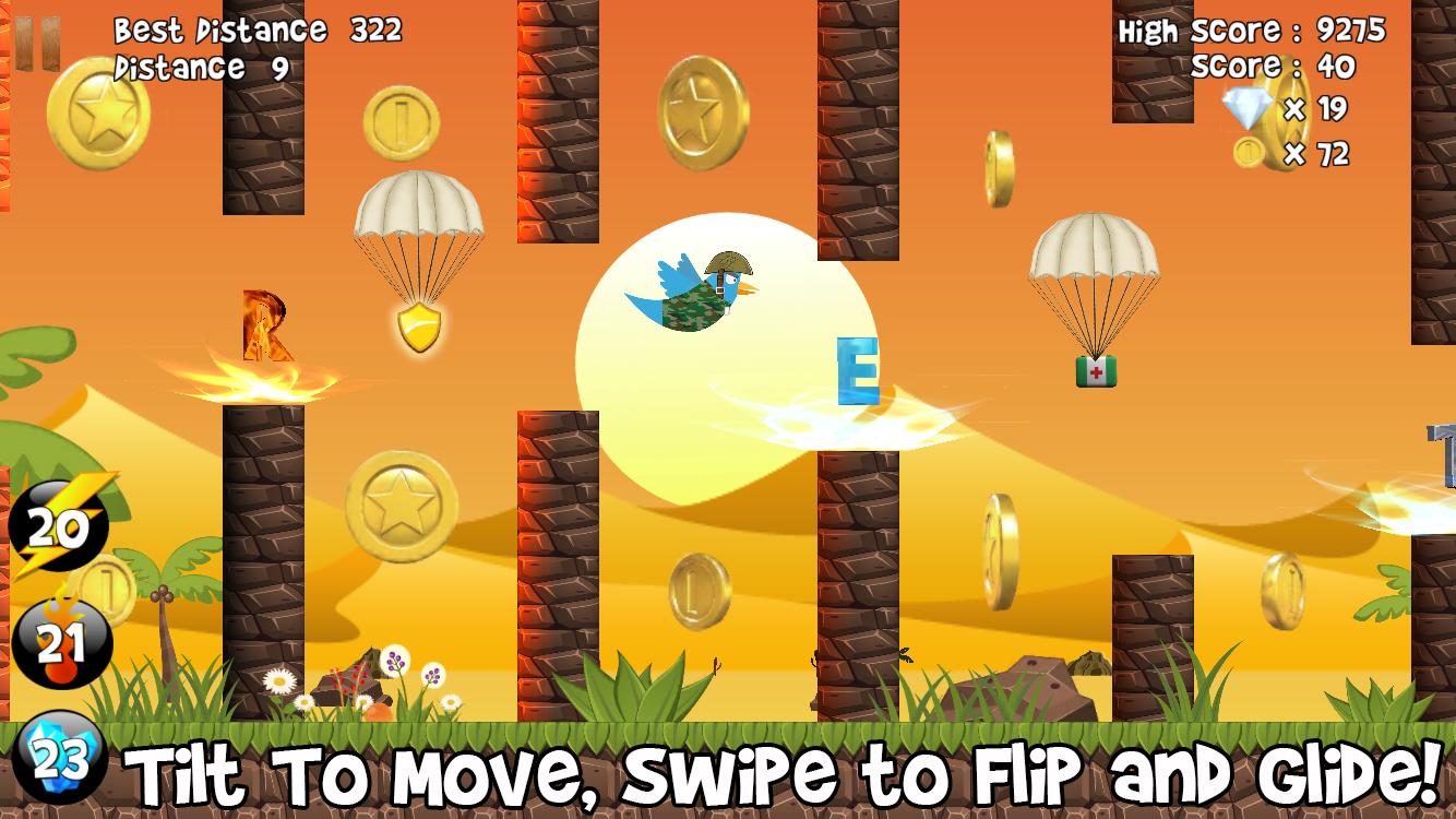 Angry Army Bird Flappys Rescue