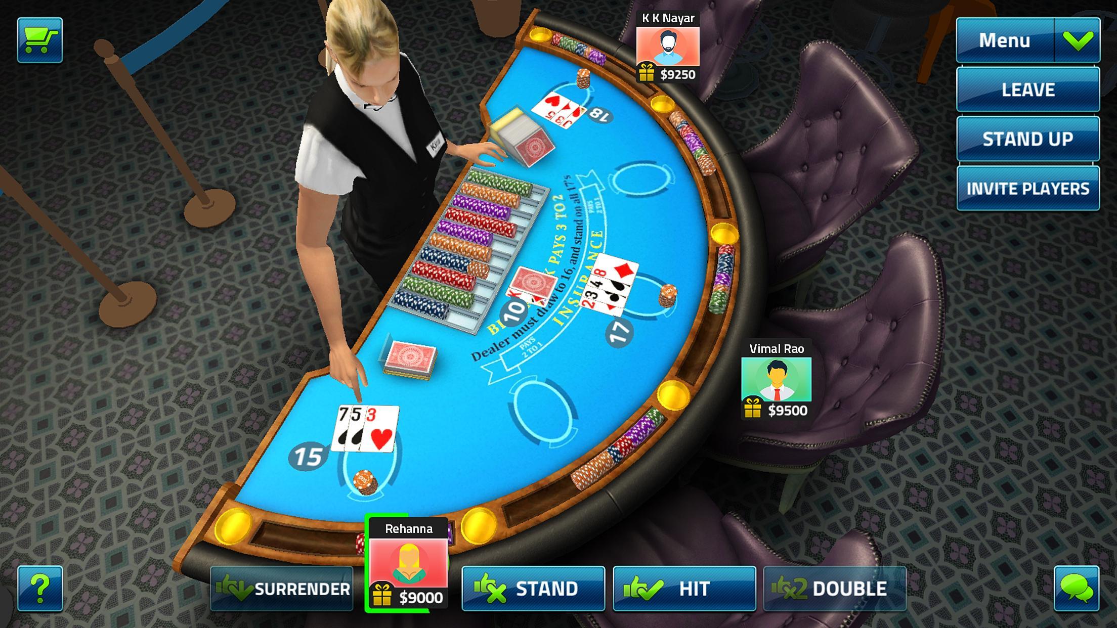 Turn Blackjack