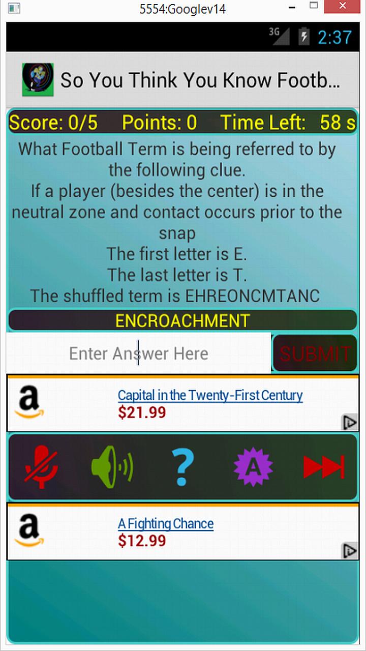 So You Think You Know Football
