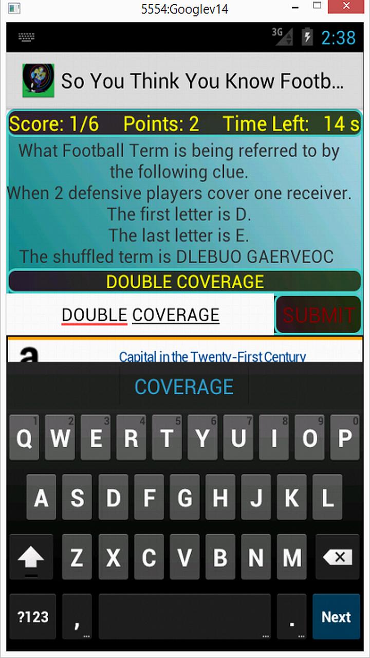 So You Think You Know Football