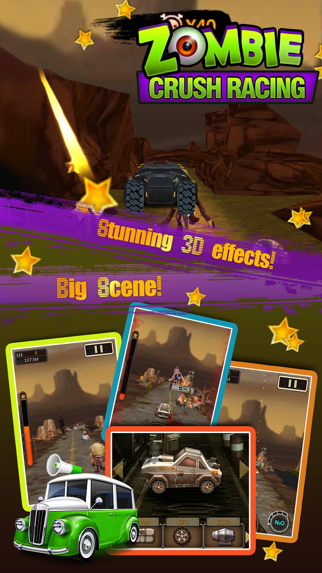 zombie crush racing