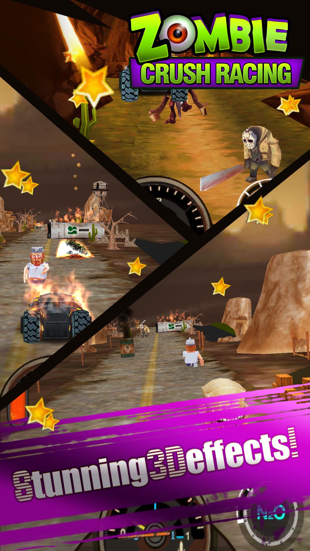 zombie crush racing