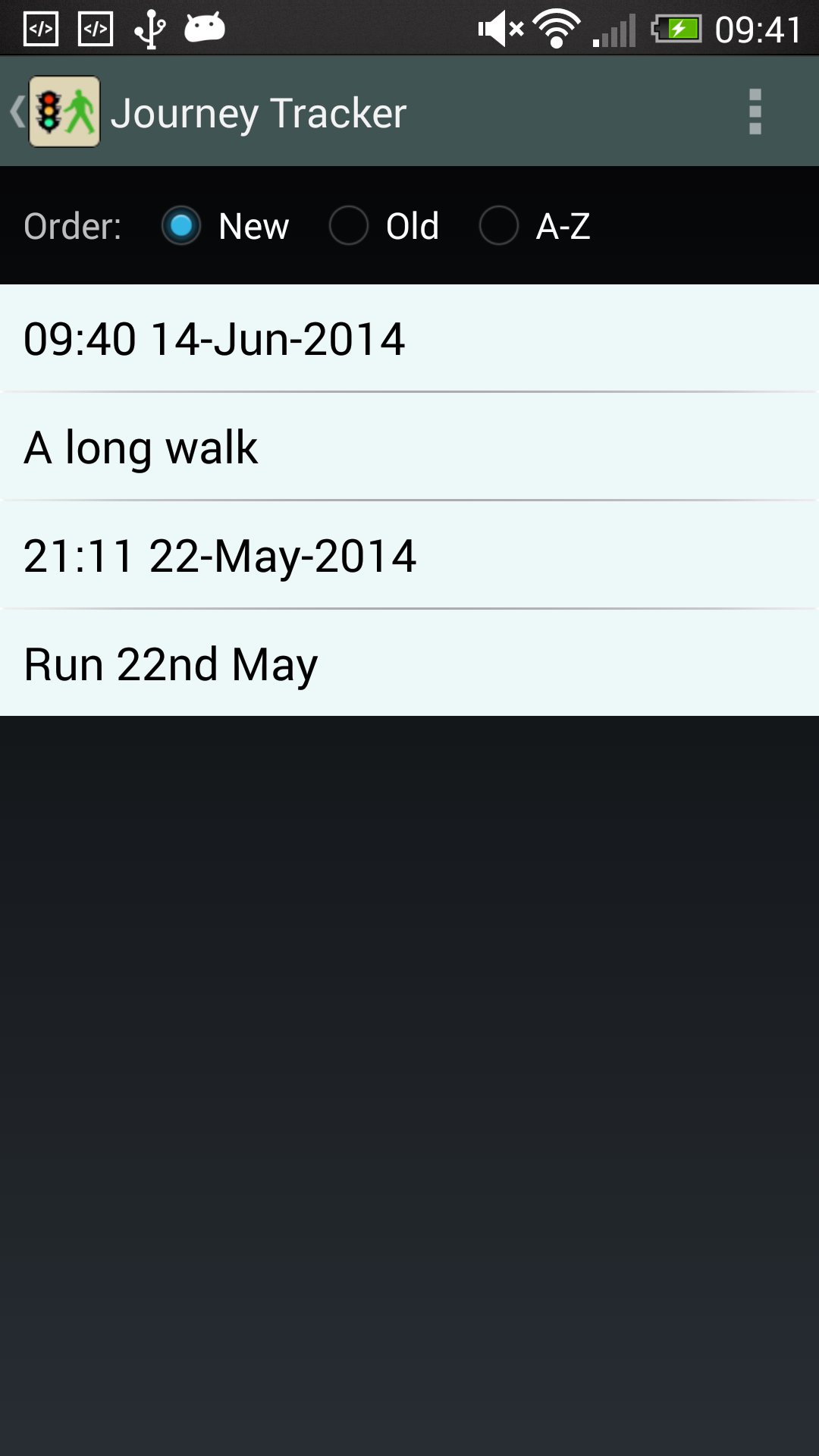 Journey Tracker