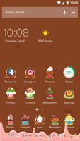 Cartoon Theme - Chocolate Cupcake