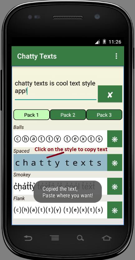 Chatty Texts