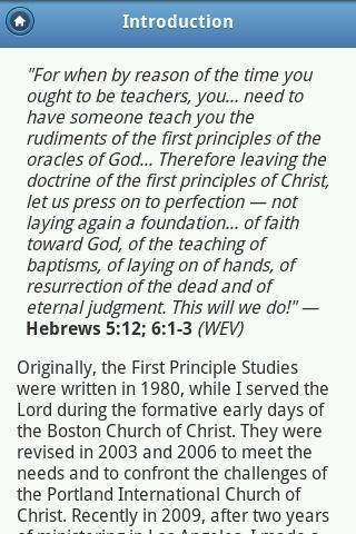 First Principles