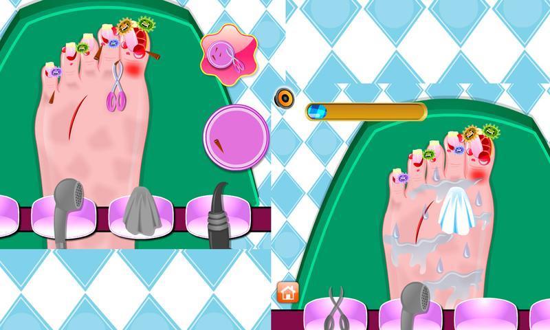 Nail Doctor & Pedicure Game