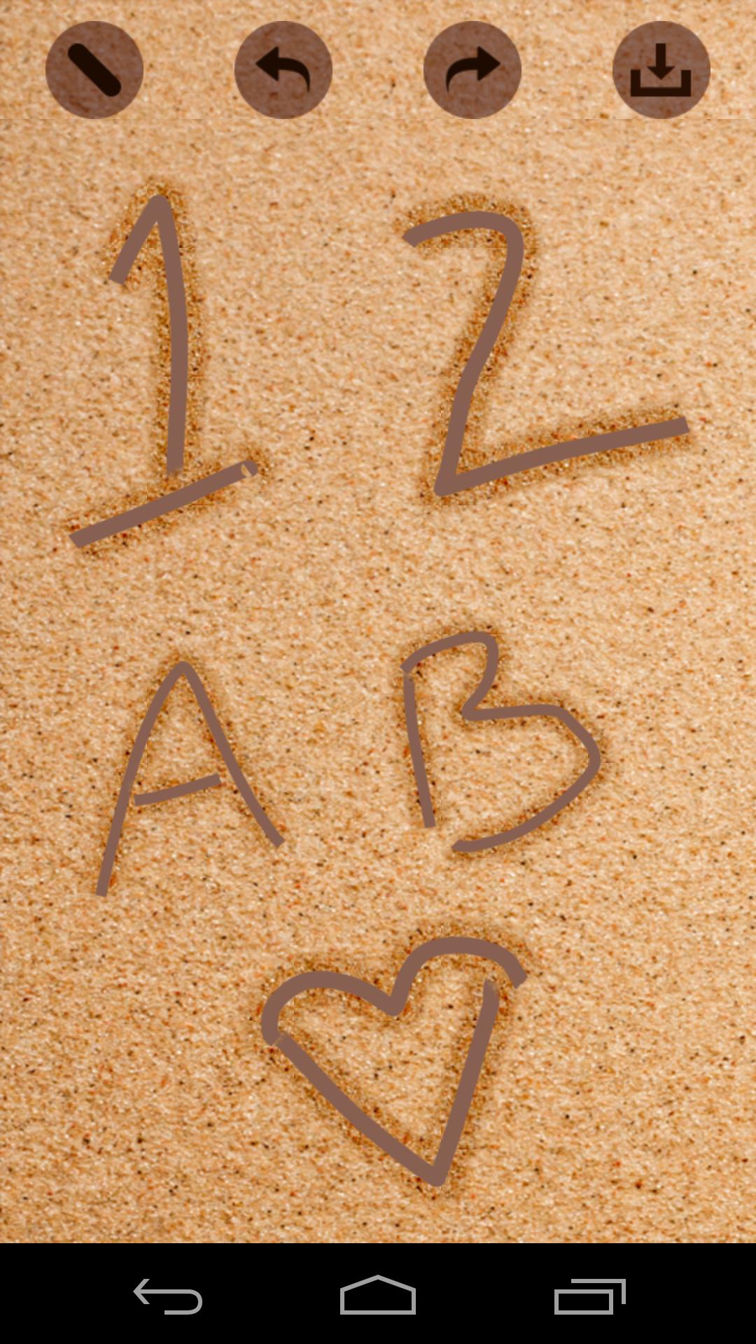 Draw In Sand