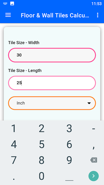 Floor & Wall Tiles Calculator