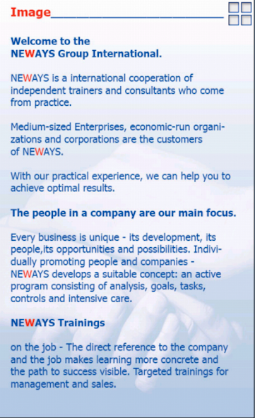 NEWAYS App