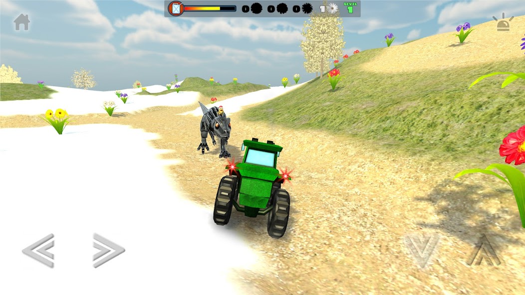 El Pollito y el Tractor